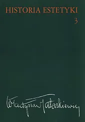 Historia estetyki Tom 3Władysław Tatarkiewicz