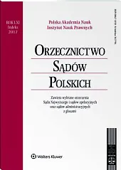 Orzecznictwo Sądów Polskich 