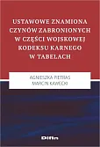 Ustawowe znamiona czynów zabronionych w części wojskowej kodeksu karnego w tabelach  Ustawowe znamiona czynów zabronionych w części wojskowej kodeksu karnego w tabelach