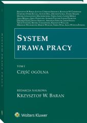 System prawa pracy. TOM I. Część ogólna System prawa pracy. TOM I. Część ogólna
