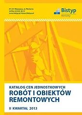 Katalog cen jednostkowych robót i obiektów,  Katalog cen jednostkowych robót i obiektów,