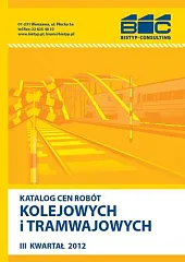 Katalog cen robót KOLEJOWYCH i TRAMWAJOWYCH  Katalog cen robót KOLEJOWYCH i TRAMWAJOWYCH