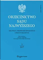 Orzecznictwo Sądu Najwyższego. Izba Pracy i, 