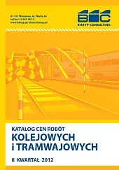 Katalog cen robót KOLEJOWYCH i TRAMWAJOWYCH  Katalog cen robót KOLEJOWYCH i TRAMWAJOWYCH