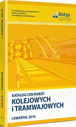 Katalog cen robót KOLEJOWYCH i TRAMWAJOWYCH 
