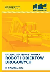 Katalog cen jednostkowych robót i obiektów, 