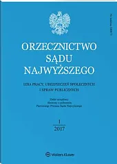 Orzecznictwo Sądu Najwyższego. Izba Pracy i,  Orzecznictwo Sądu Najwyższego. Izba Pracy i,
