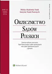 Orzecznictwo Sądów Polskich 