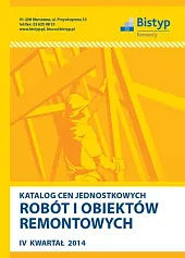 Katalog cen jednostkowych robót i obiektów, 