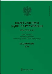 Orzecznictwo Sądu Najwyższego. Izba Cywilna 
