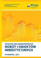 Katalog cen jednostkowych robót i obiektów, 