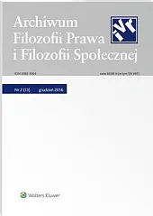 Archiwum Filozofii Prawa i Filozofii Społecznej 