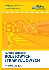 Katalog cen robót KOLEJOWYCH i TRAMWAJOWYCH  Katalog cen robót KOLEJOWYCH i TRAMWAJOWYCH