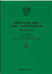 Orzecznictwo Sądu Najwyższego. Izba Cywilna  Orzecznictwo Sądu Najwyższego. Izba Cywilna