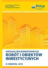 Katalog cen jednostkowych robót i obiektów, 