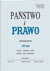 Państwo i Prawo Andrzej Wróbel Państwo i Prawo Andrzej Wróbel