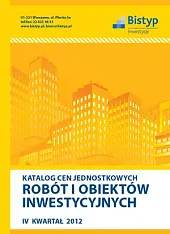 Katalog cen jednostkowych robót i obiektów, 