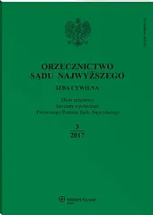 Orzecznictwo Sądu Najwyższego. Izba Cywilna 