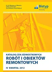 Katalog cen jednostkowych robót i obiektów, 