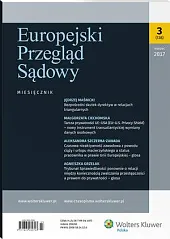 Europejski Przegląd Sądowy  Europejski Przegląd Sądowy