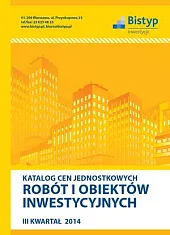 Katalog cen jednostkowych robót i obiektów, 