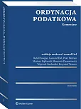 Ordynacja podatkowa. Komentarz Ordynacja podatkowa. Komentarz