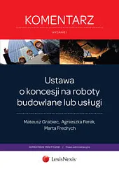 Ustawa o koncesji na roboty budowlane,Agnieszka Ferek