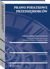 Prawo podatkowe przedsiębiorców Prawo podatkowe przedsiębiorców