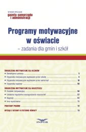 Programy motywacyjne w oświacie Programy motywacyjne w oświacie