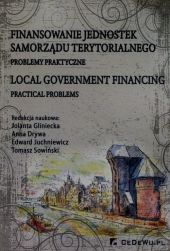 Finansowanie jednostek samorządu terytorialnego Finansowanie jednostek samorządu terytorialnego