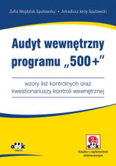 Audyt wewnętrzny programu „500+” Audyt wewnętrzny programu „500+”