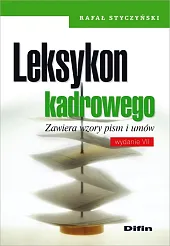 Leksykon kadrowegoRafał Styczyński Leksykon kadrowegoRafał Styczyński