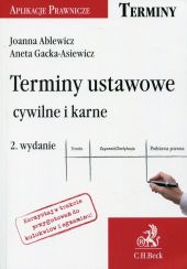 Terminy ustawowe cywilne i karne Terminy ustawowe cywilne i karne