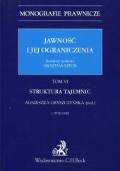 Jawnośc i jej ograniczenia Tom 6 Jawnośc i jej ograniczenia Tom 6