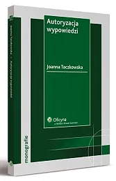 Autoryzacja wypowiedziJoanna Taczkowska