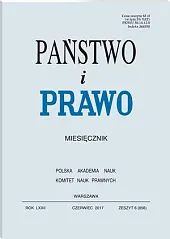 Państwo i Prawo Andrzej Wróbel Państwo i Prawo Andrzej Wróbel