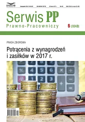 Potrącenia z wynagrodzeń i zasiłków w 2017 r.