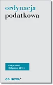 Ordynacja podatkowa Ordynacja podatkowa