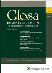 Glosa - Prawo Gospodarcze w Orzeczeniach, 