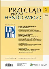 Przegląd Prawa Handlowego  Przegląd Prawa Handlowego