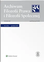Archiwum Filozofii Prawa i Filozofii Społecznej 
