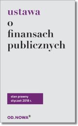 Ustawa o finansach publicznych Ustawa o finansach publicznych