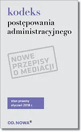Kodeks postępowania administracyjnego - styczeń 2018