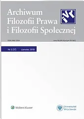 Archiwum Filozofii Prawa i Filozofii Społecznej 