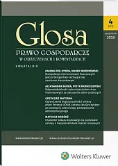 Glosa - Prawo Gospodarcze w Orzeczeniach, 