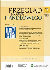 Przegląd Prawa Handlowego  Przegląd Prawa Handlowego