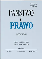 Państwo i Prawo Andrzej Wróbel Państwo i Prawo Andrzej Wróbel