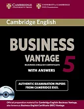 Cambridge English Business 5 Vantage with,