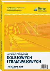 Katalog cen robót KOLEJOWYCH i TRAMWAJOWYCH 