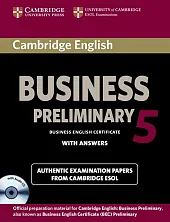 Cambridge English Business 5 Preliminary Self-study,